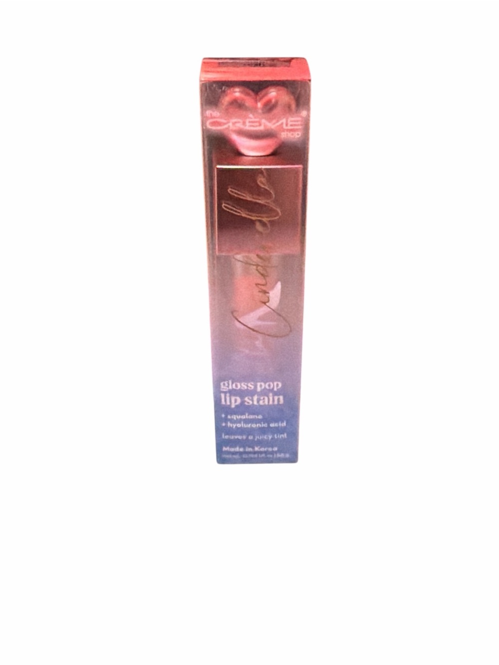 Crème Shop and Disney Collab Cinderella Gloss Pop Lip Stain- midnight rush